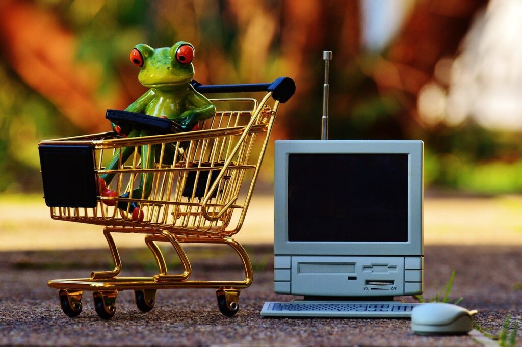 Online Shopping Shopping Cart Shopping Purchasing